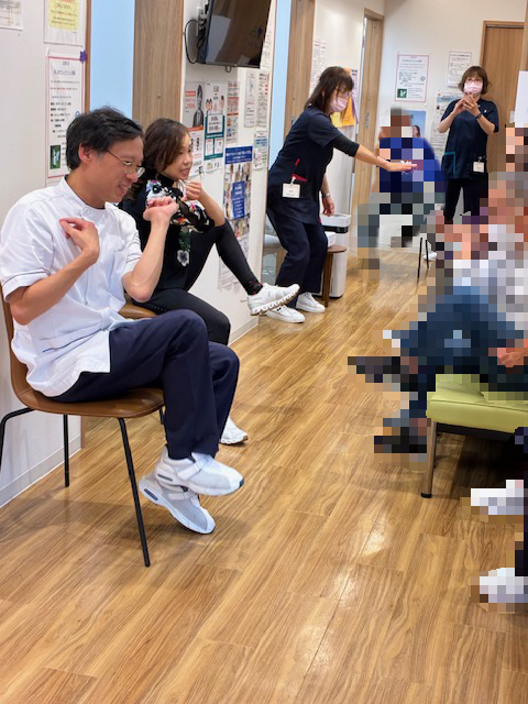 体操イベントの様子